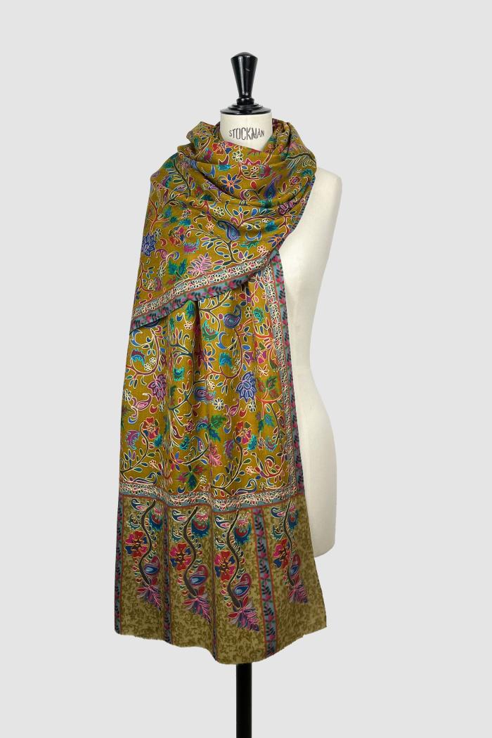 PureKashmir-Kaschmirschal-Kalamkari