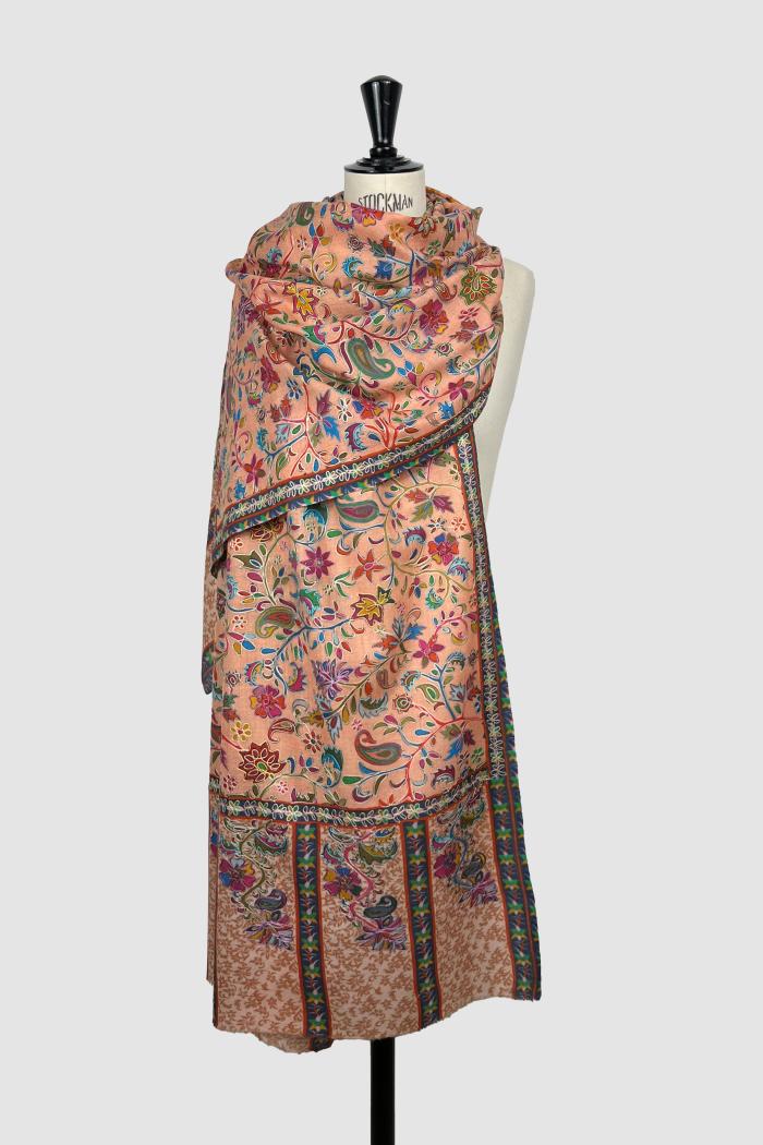 PureKashmir-Kaschmirschal-Kalamkari