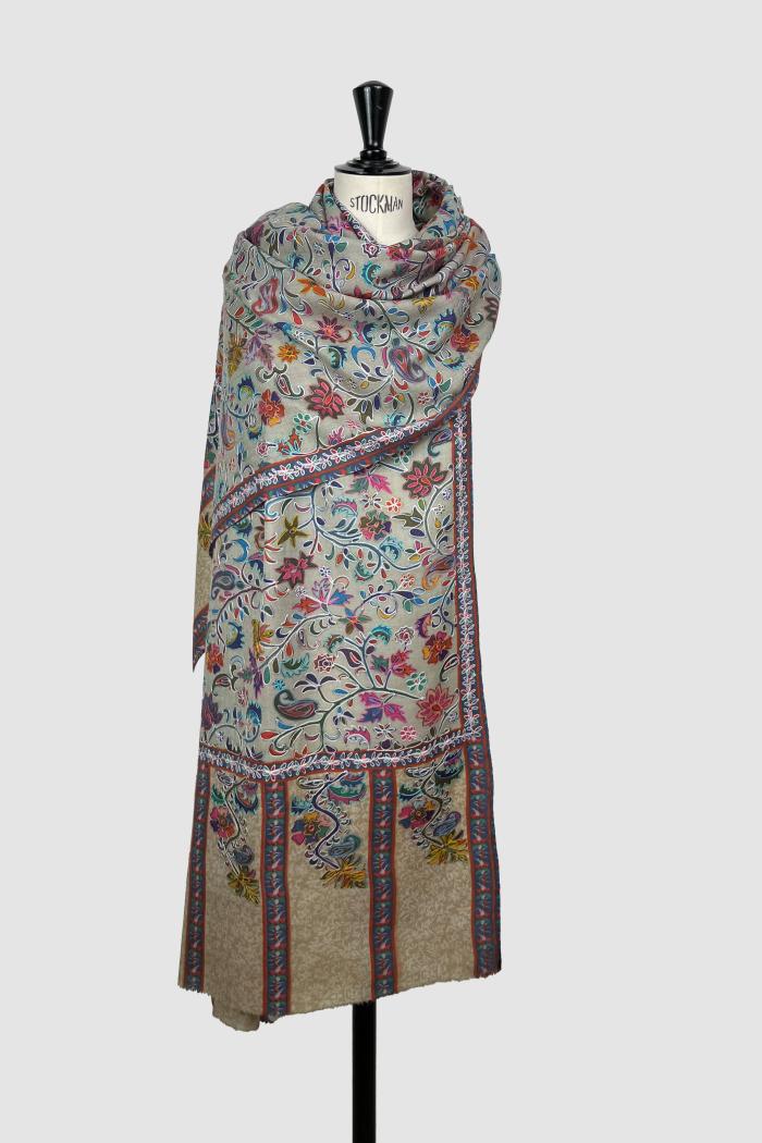 PureKashmir-Kaschmirschal-Kalamkari