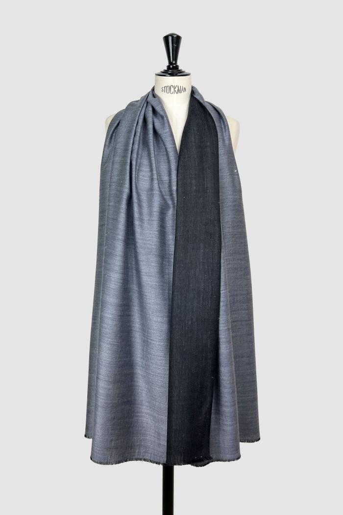 PureKashmir-Kaschmirschal-Reversible-grau